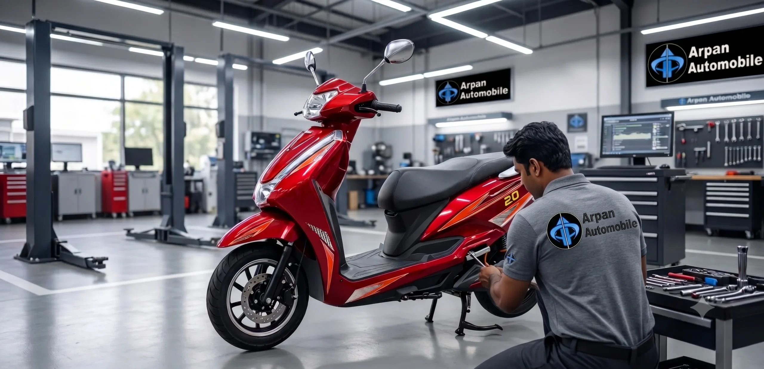 Biggest EV Service Centre in Bankura - Arpan Automobile